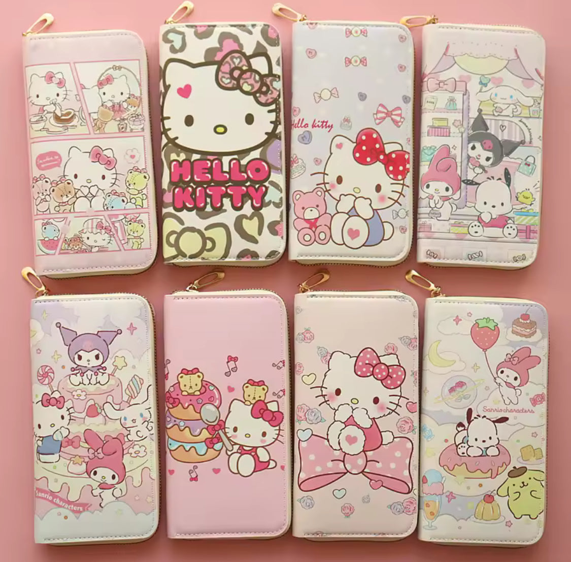 Large Zipper Wallet