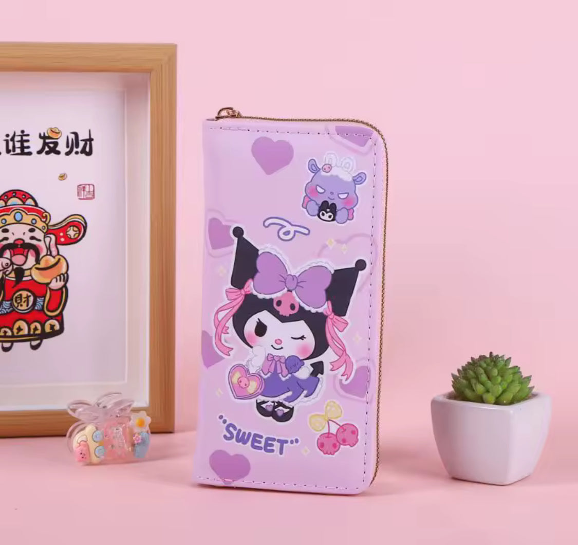 Large Zipper Wallet