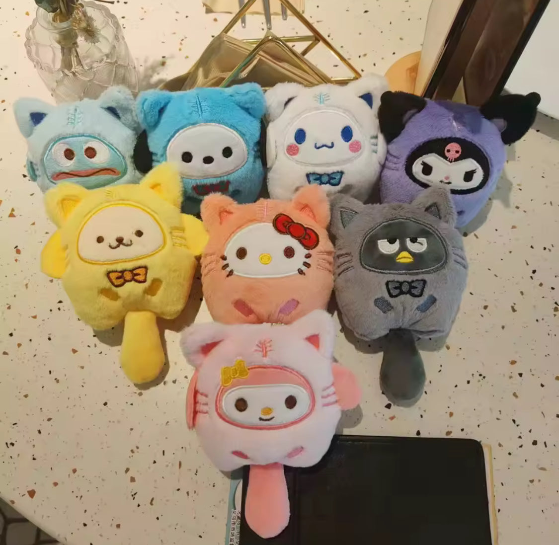 Mirror Plushie Keychain
