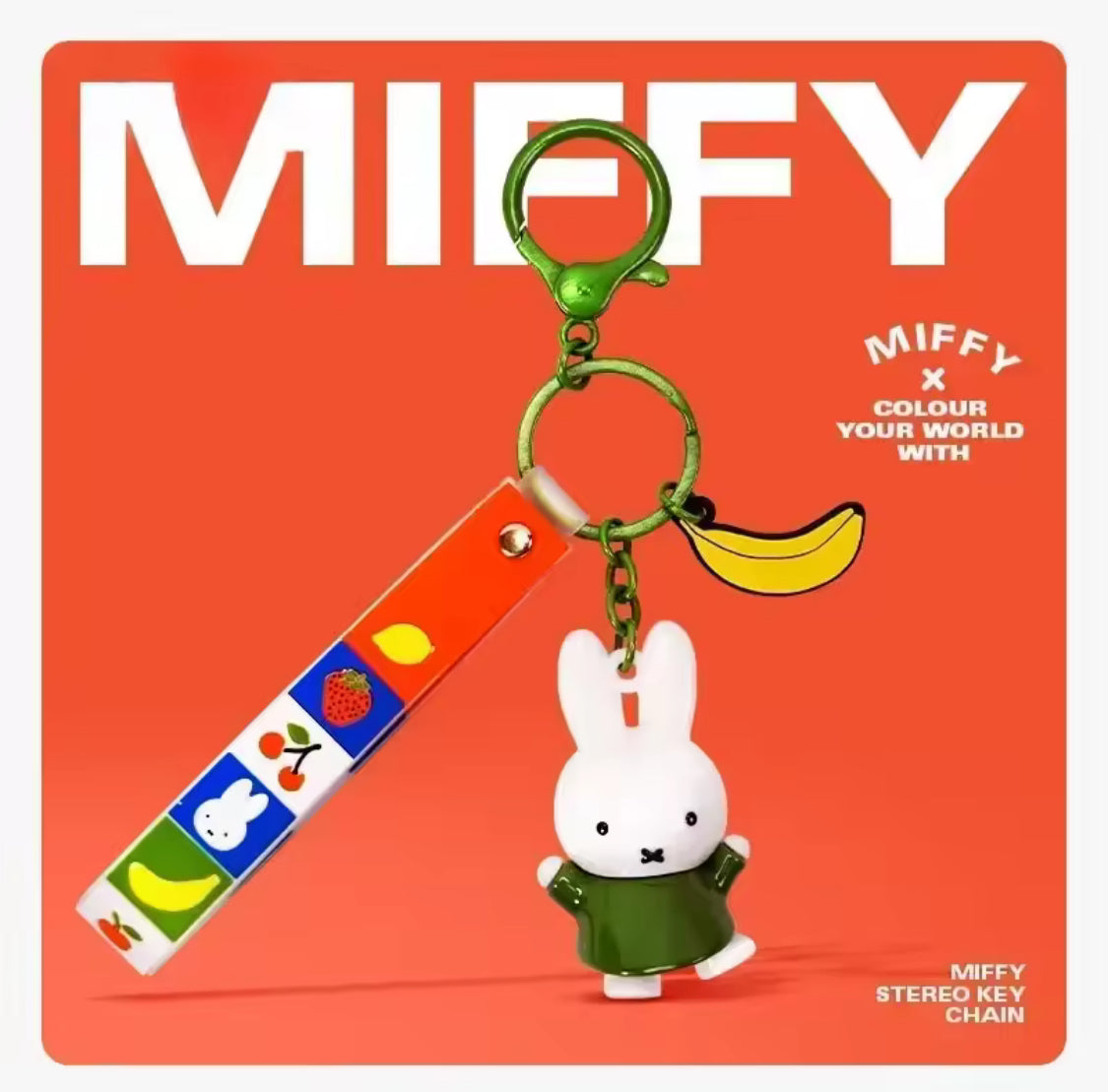 Miffy Keychain