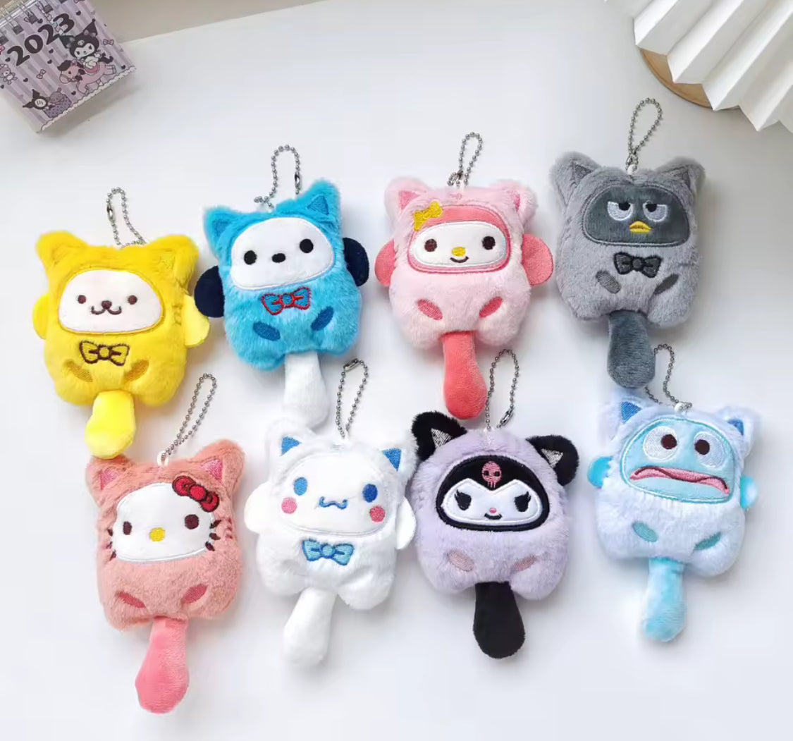 Mirror Plushie Keychain