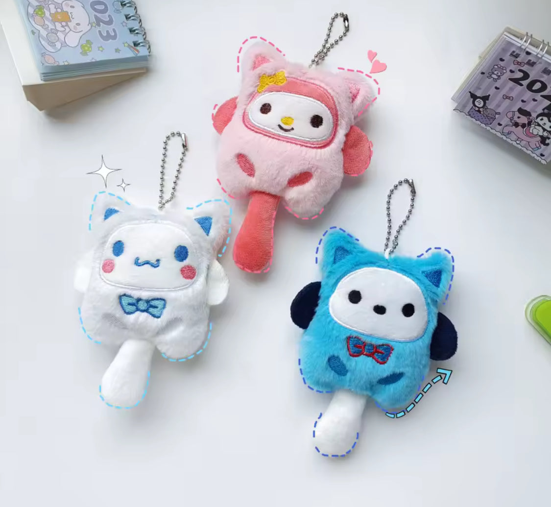 Mirror Plushie Keychain