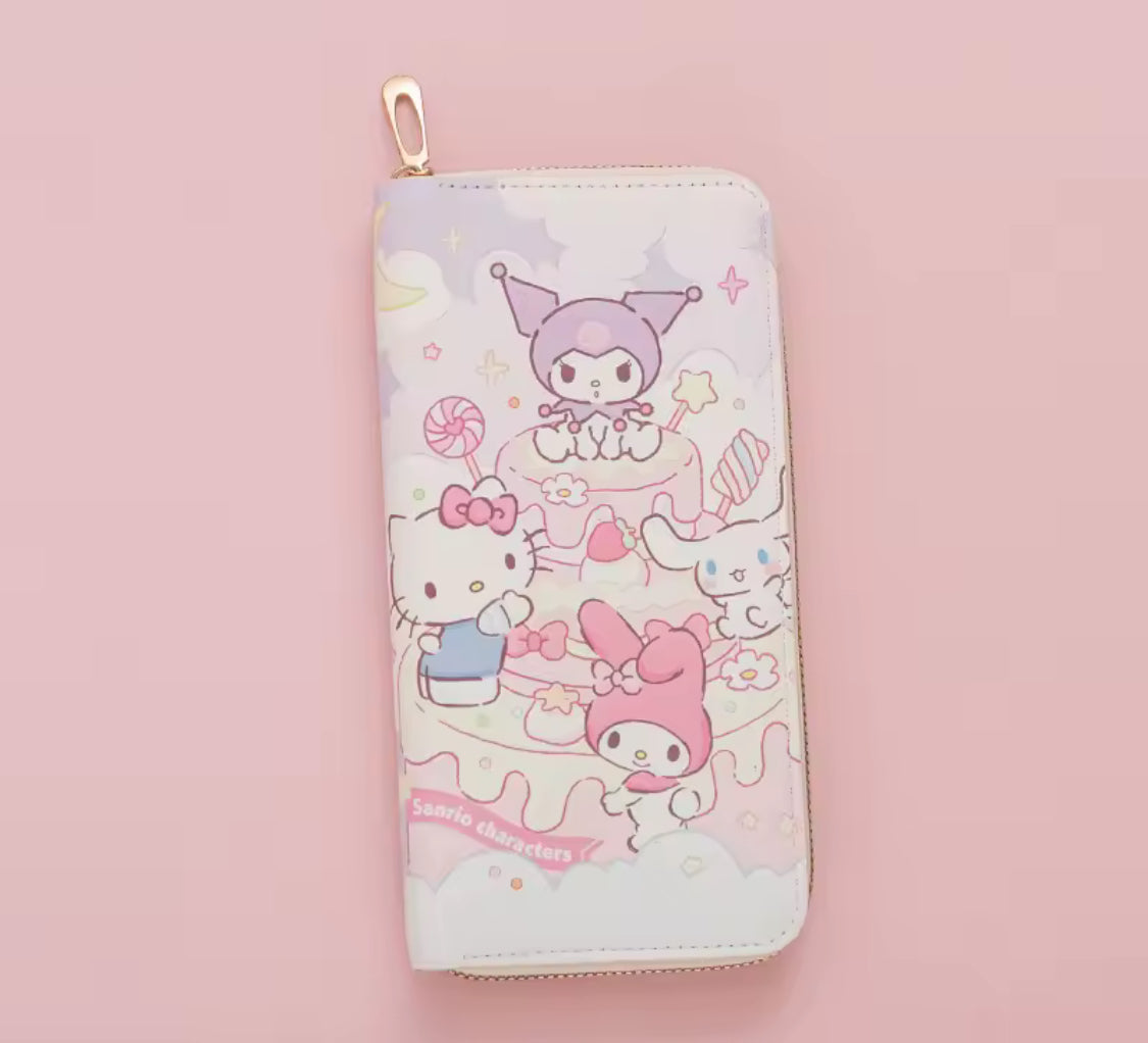 Large Zipper Wallet