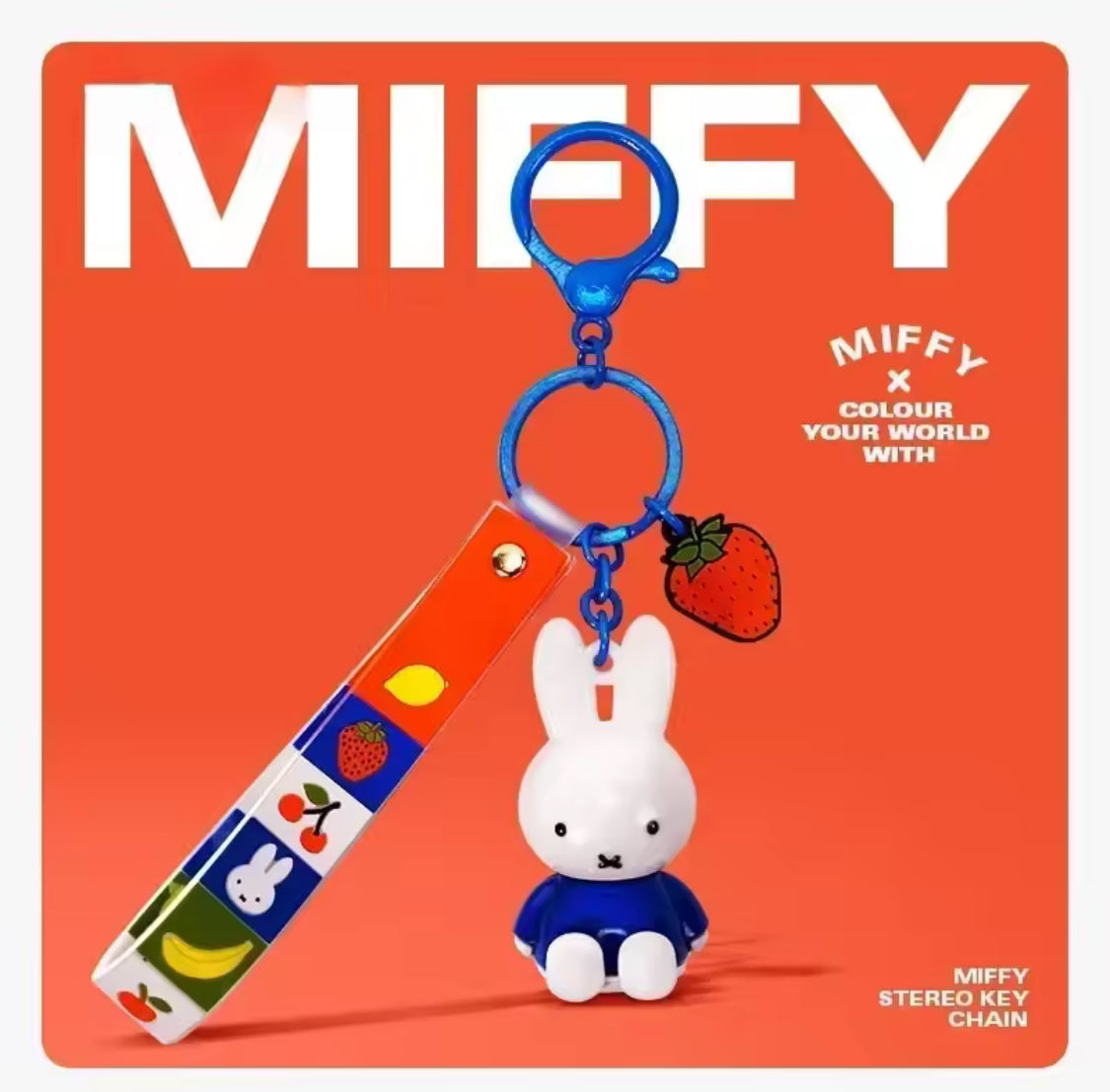 Miffy Keychain