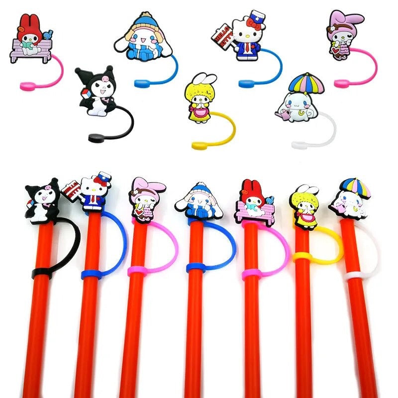 Straw Toppers Sanrio & Friends