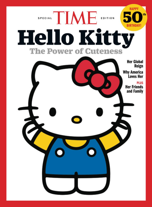 TIME Magazine Hello Kitty 50th Anniversary