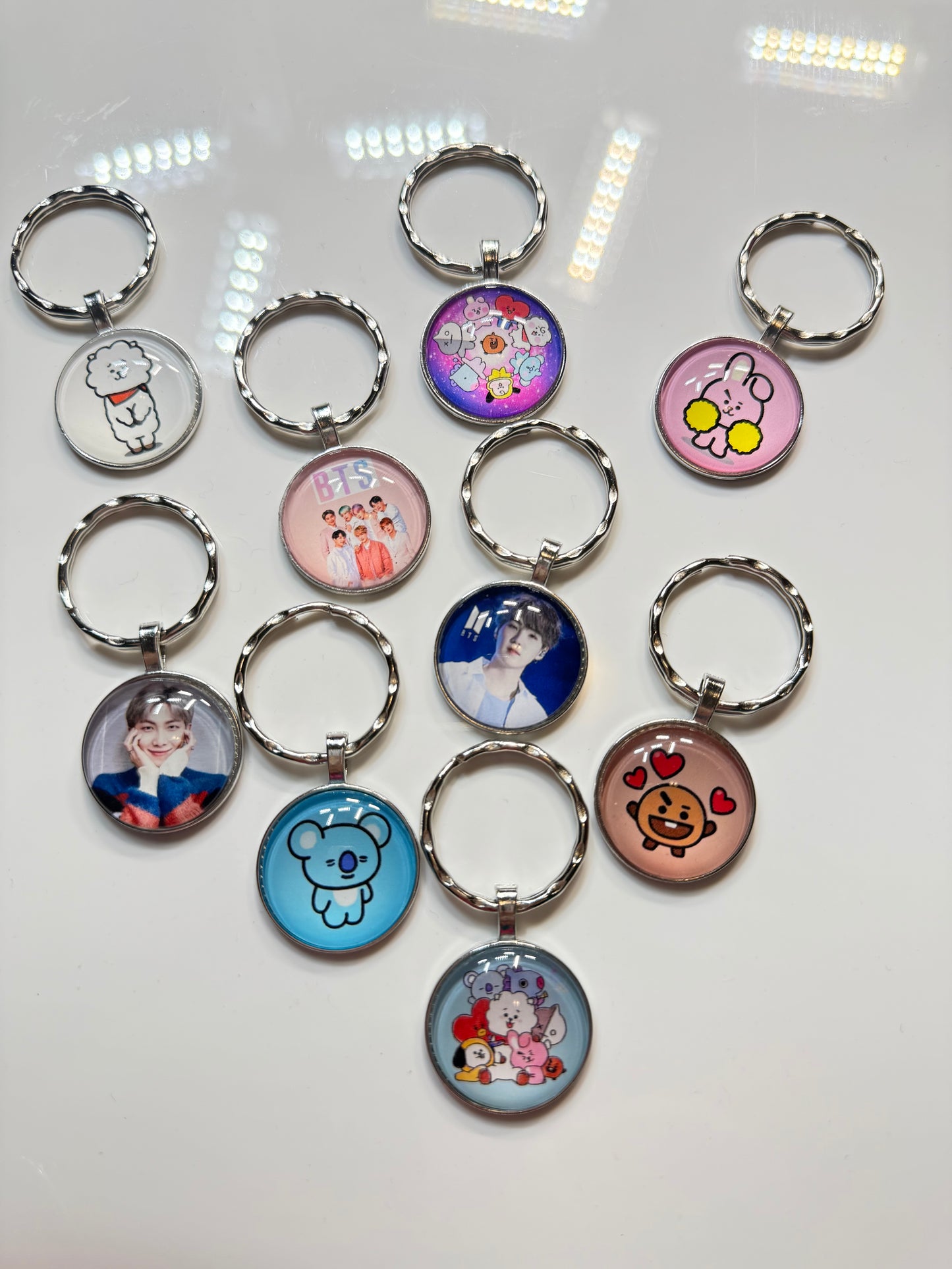 Bubble Keychain BTS