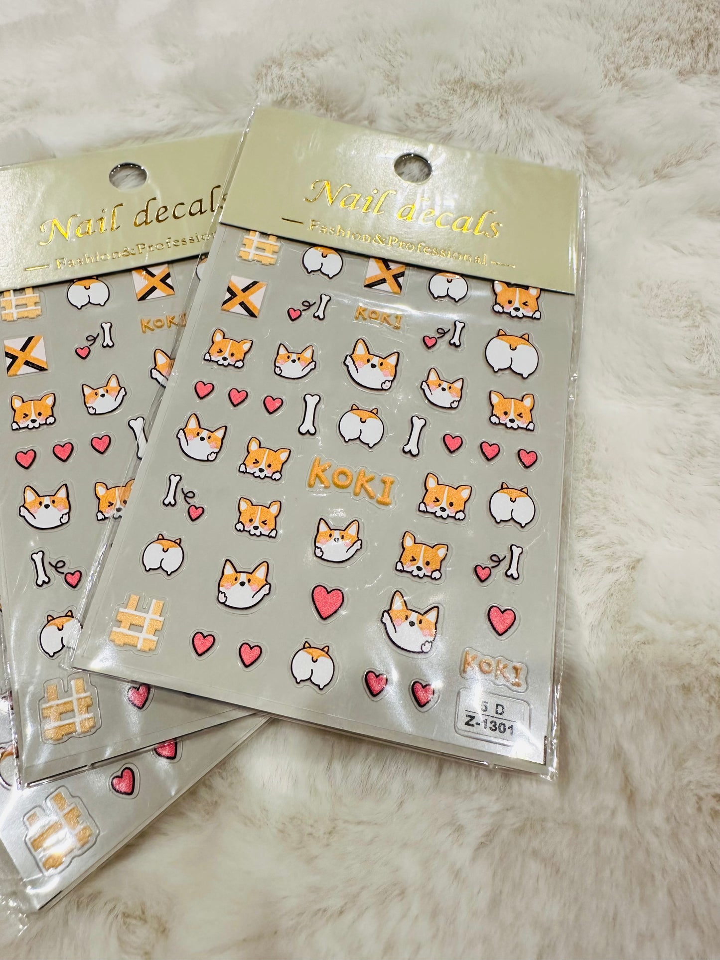 Kawaii Nail Decal Stickers