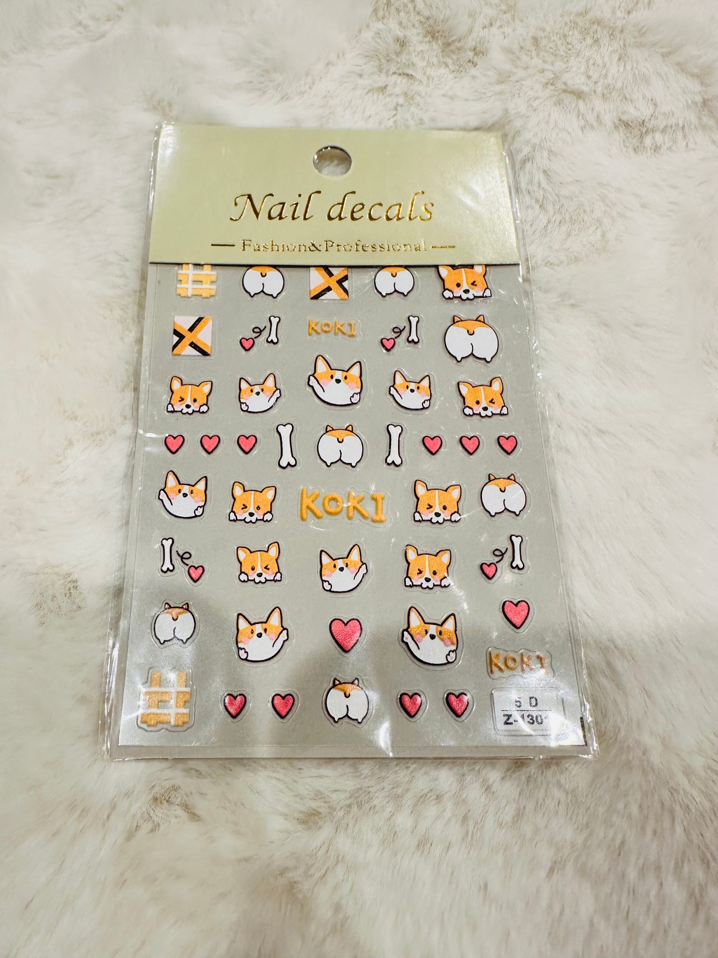 Kawaii Nail Decal Stickers