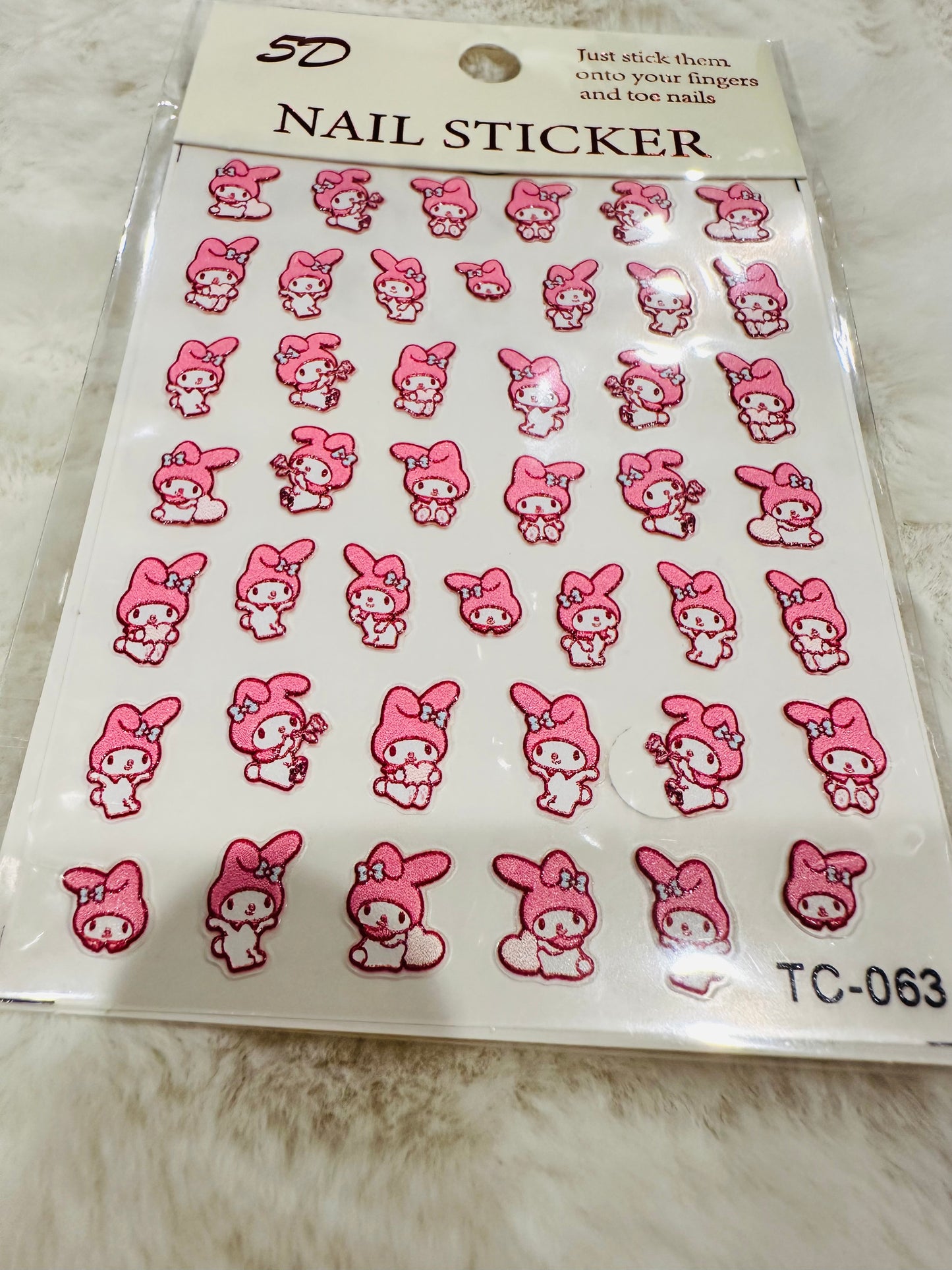 Kawaii Nail Decal Stickers