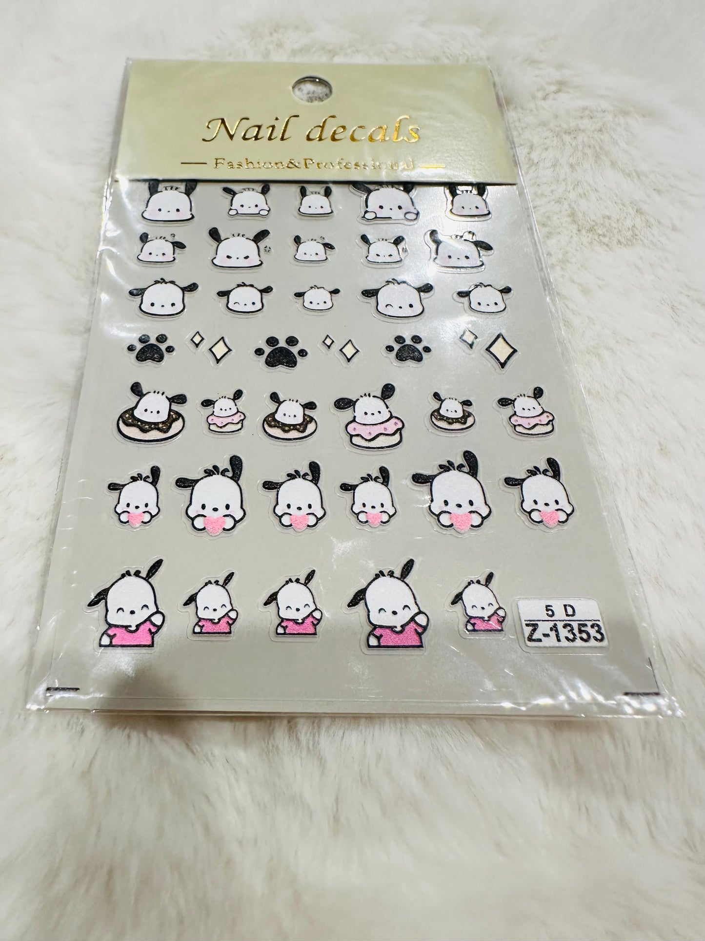 Kawaii Nail Decal Stickers