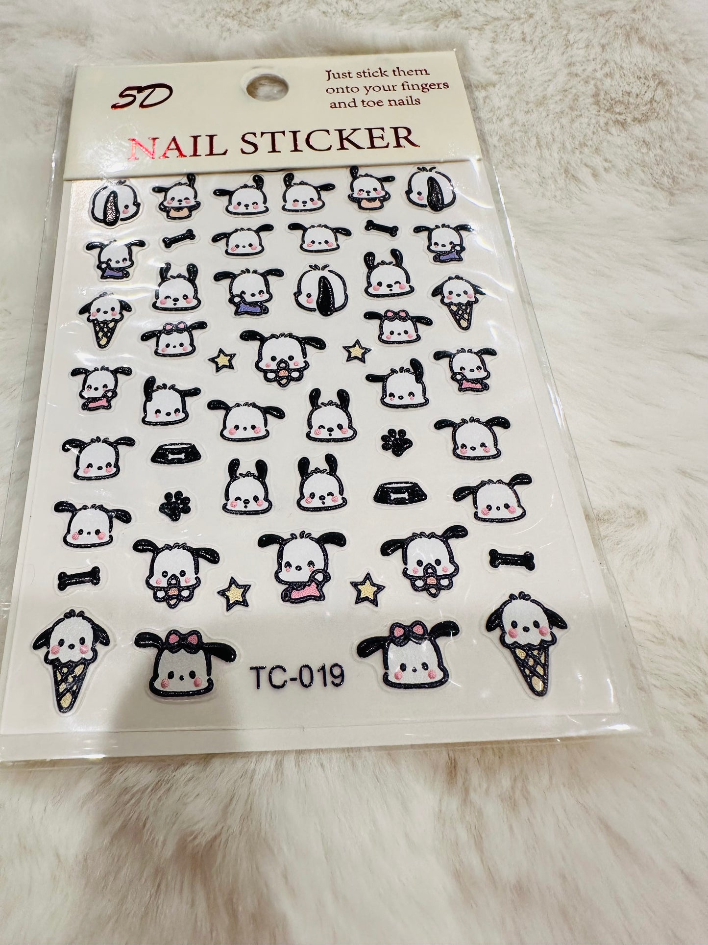 Kawaii Nail Decal Stickers