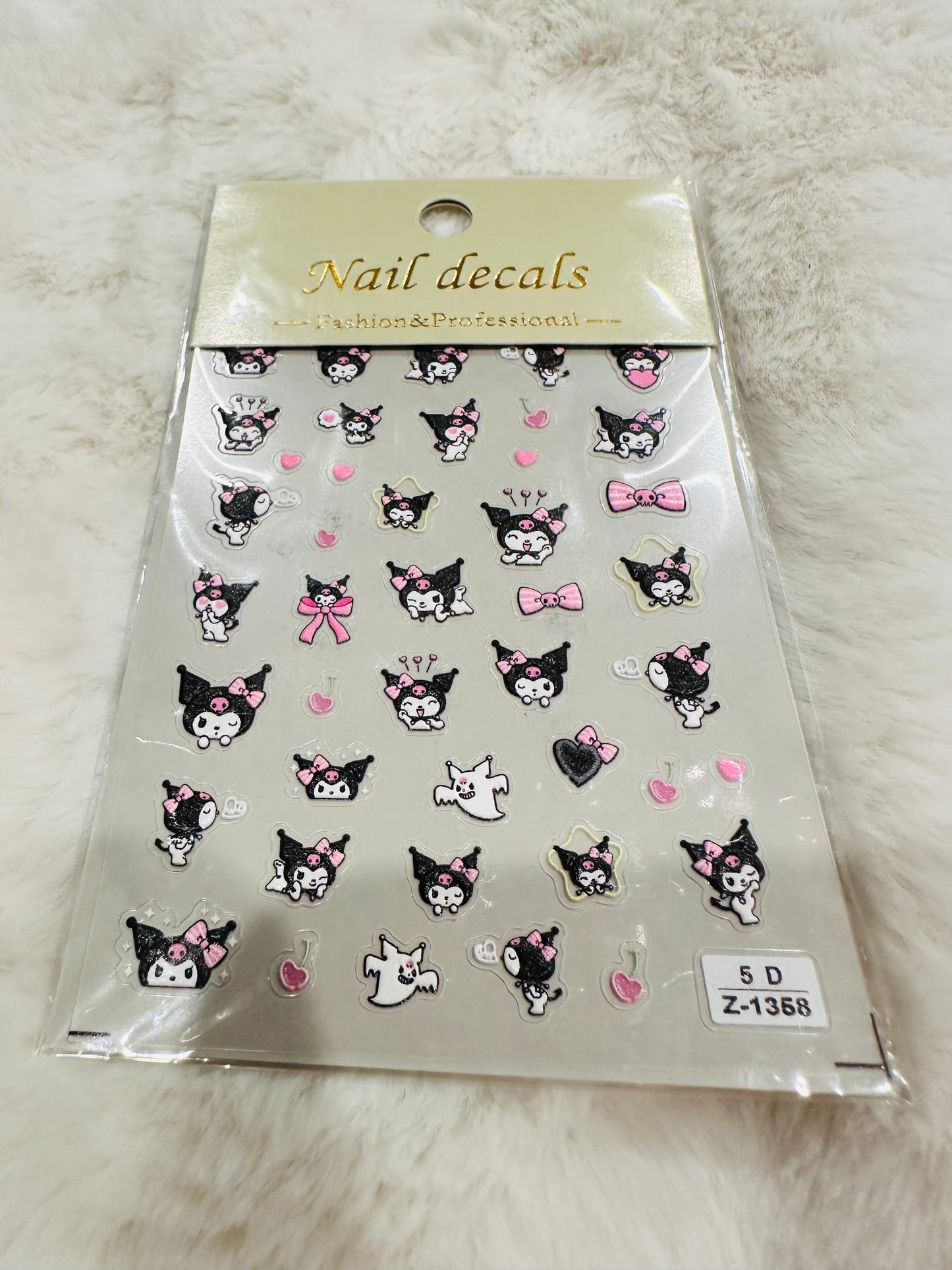 Kawaii Nail Decal Stickers