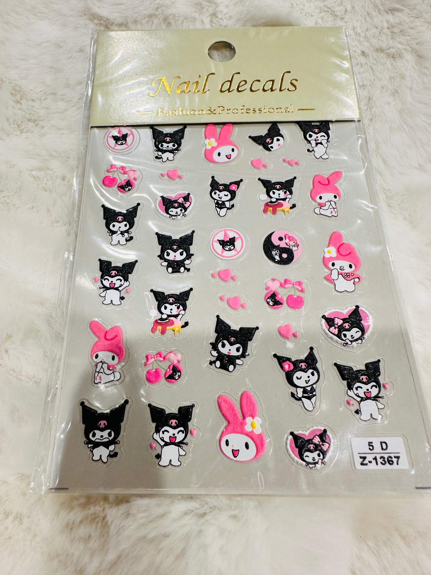 Kawaii Nail Decal Stickers