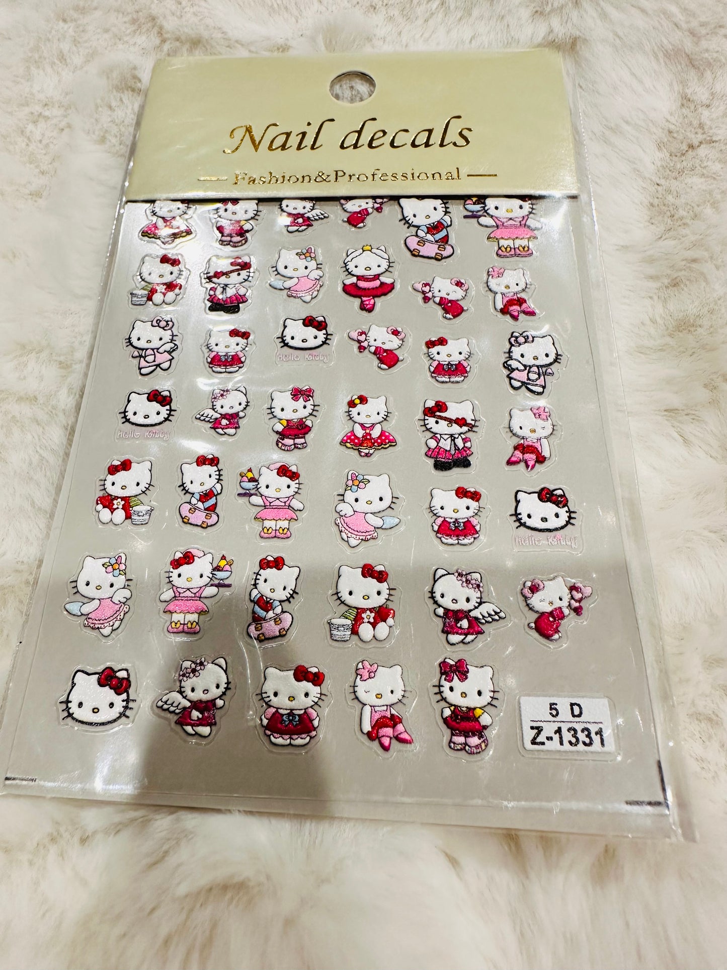 Kawaii Nail Decal Stickers