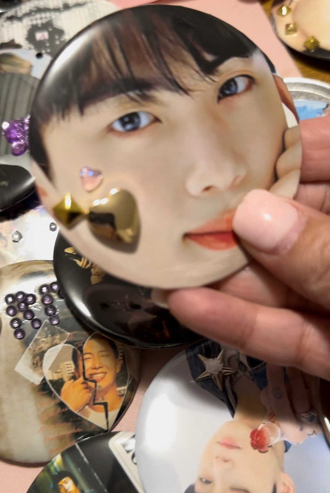 BTS K-Pop Army Fan 3" Button