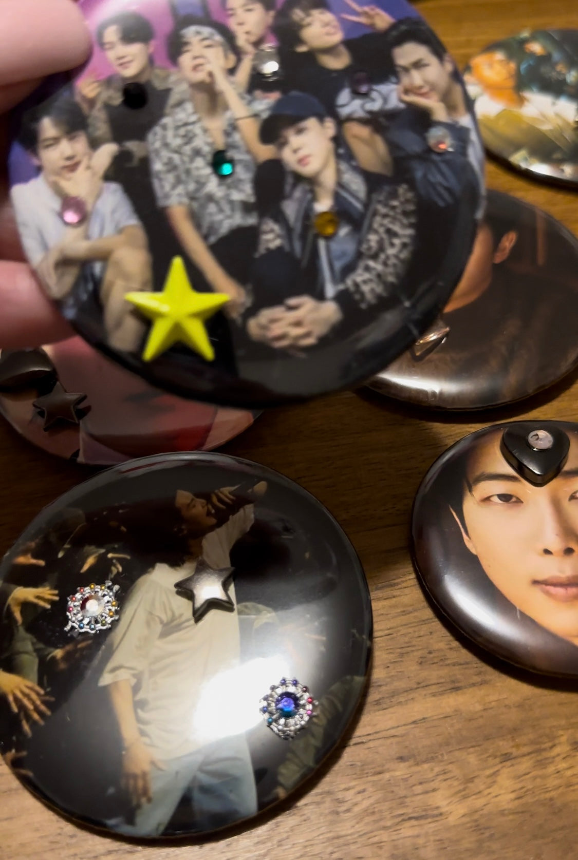 BTS K-Pop Army Fan 3" Button