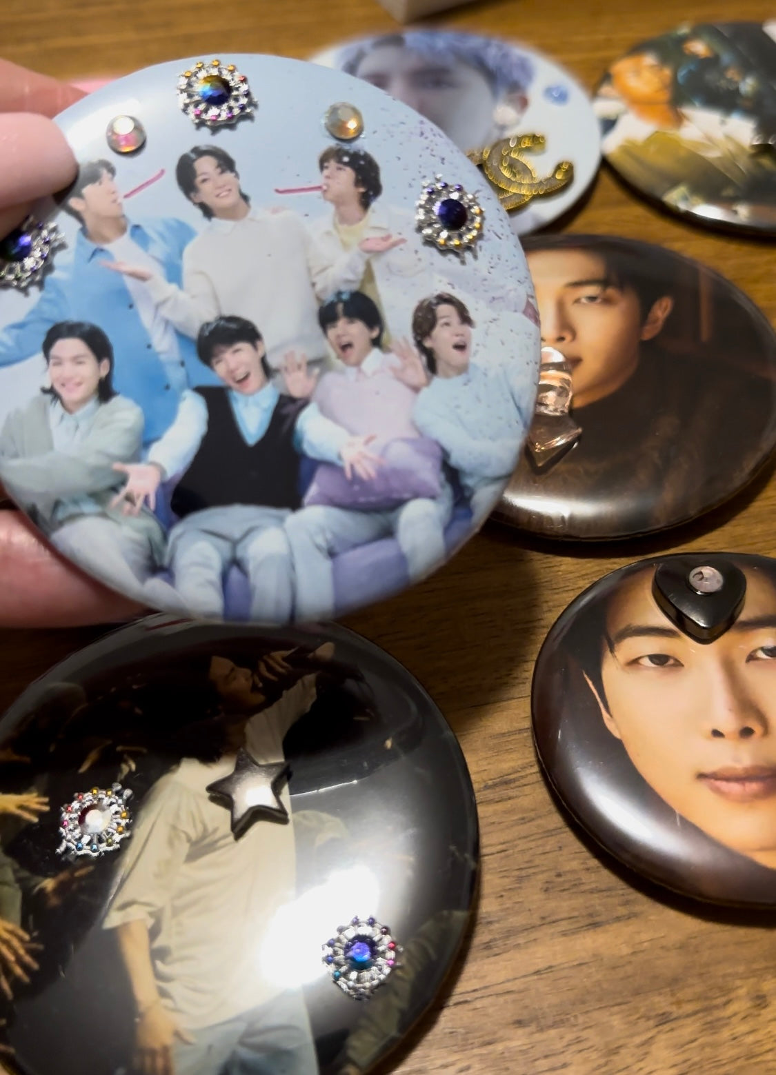 BTS K-Pop Army Fan 3" Button