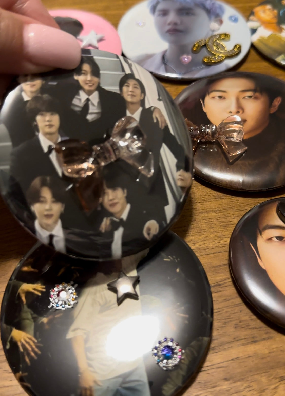 BTS K-Pop Army Fan 3" Button