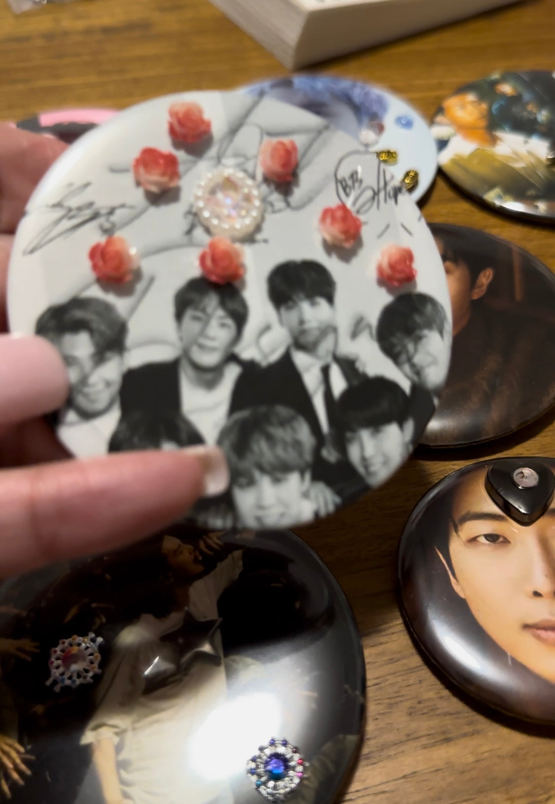 BTS K-Pop Army Fan 3" Button