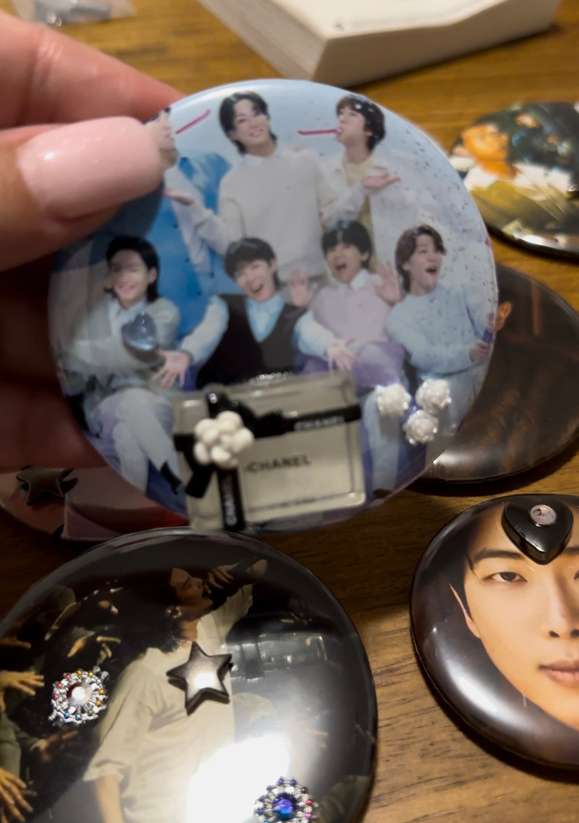 BTS K-Pop Army Fan 3" Button