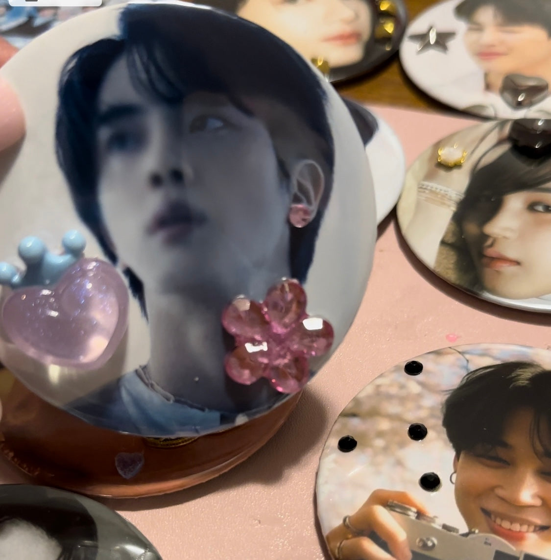 BTS K-Pop Army Fan 3" Button