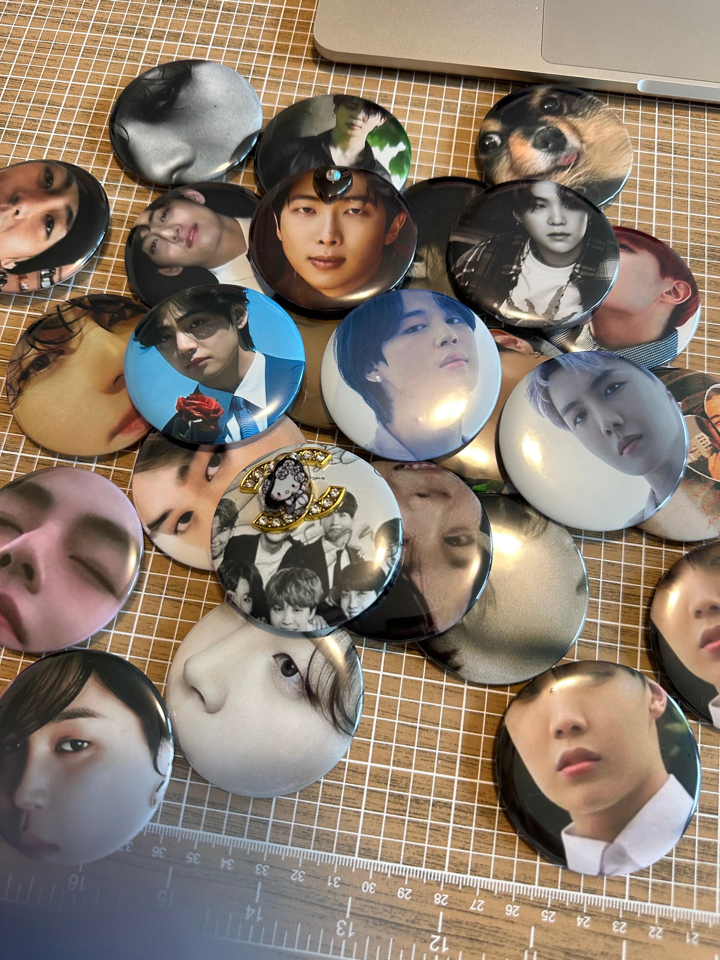 BTS K-Pop Army Fan 2" Button