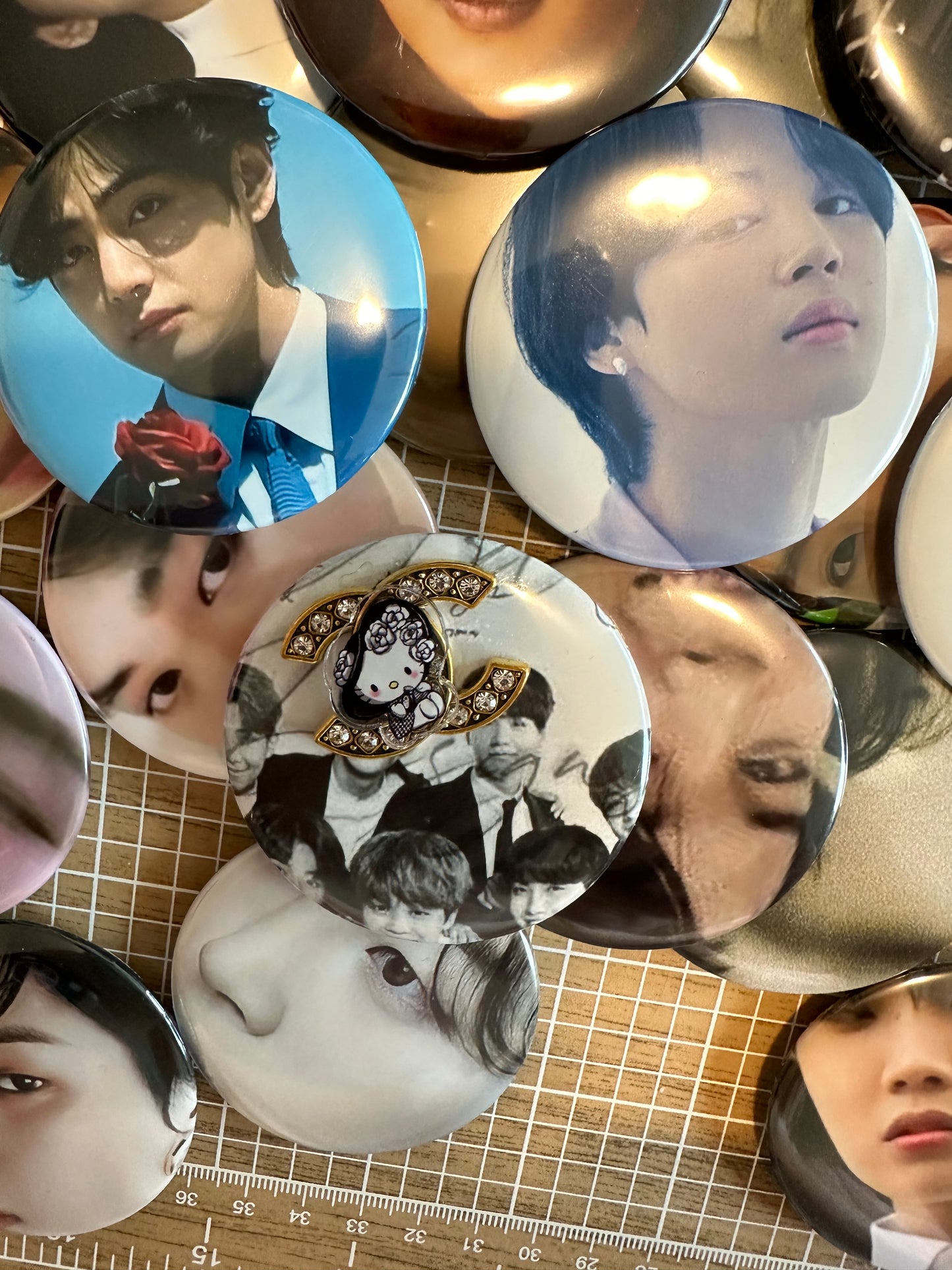 BTS K-Pop Army Fan 2" Button