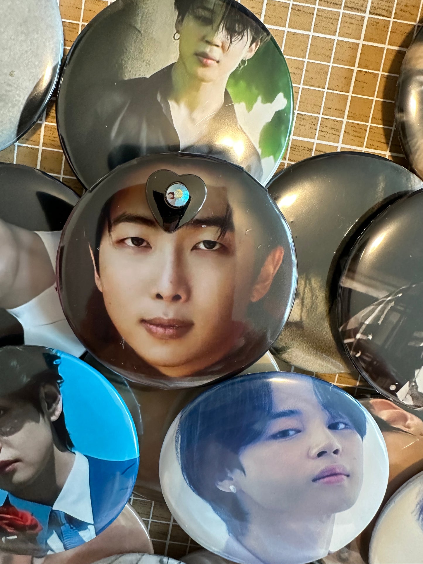 BTS K-Pop Army Fan 2" Button