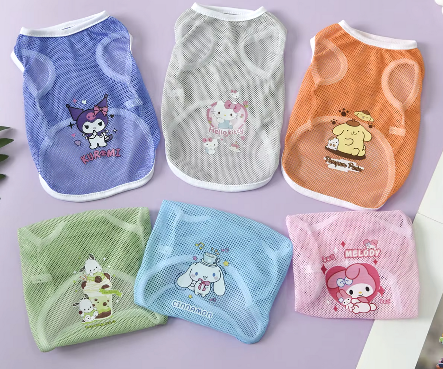 Sanrio Pet Apparel Mesh Style