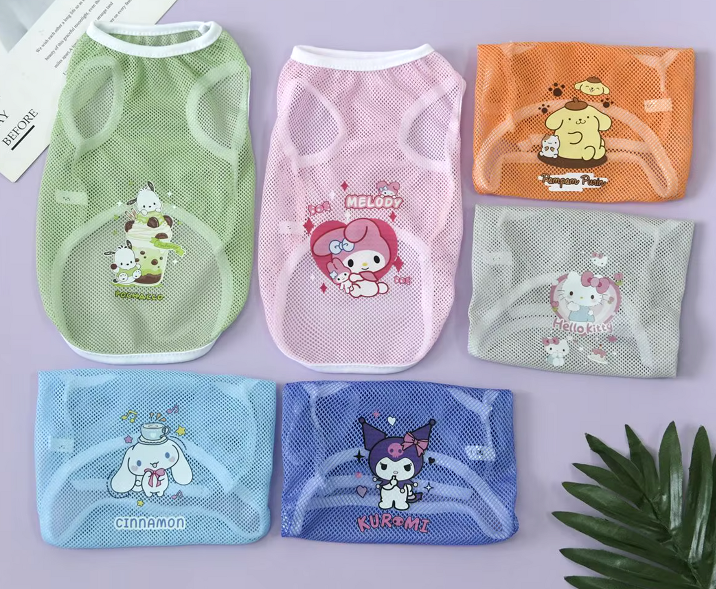 Sanrio Pet Apparel Mesh Style