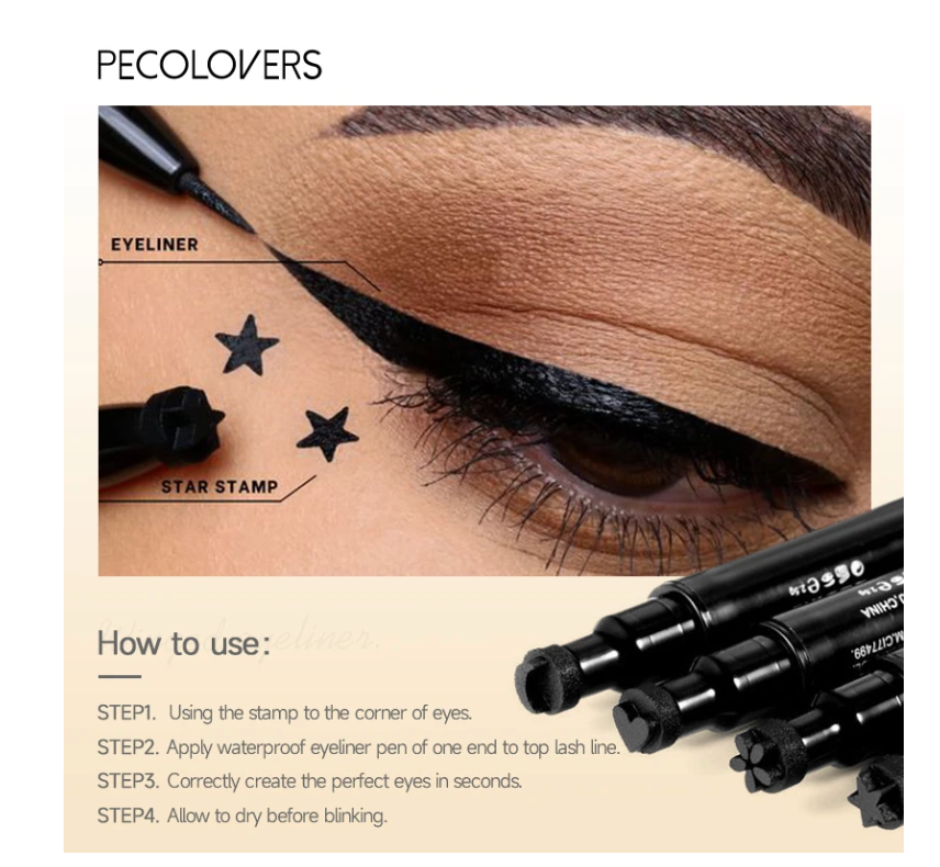 Stamp Liquid Eyeliner Black Star