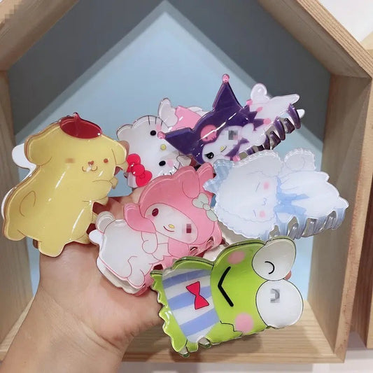 Sanrio & Friends Claw Hair Clips