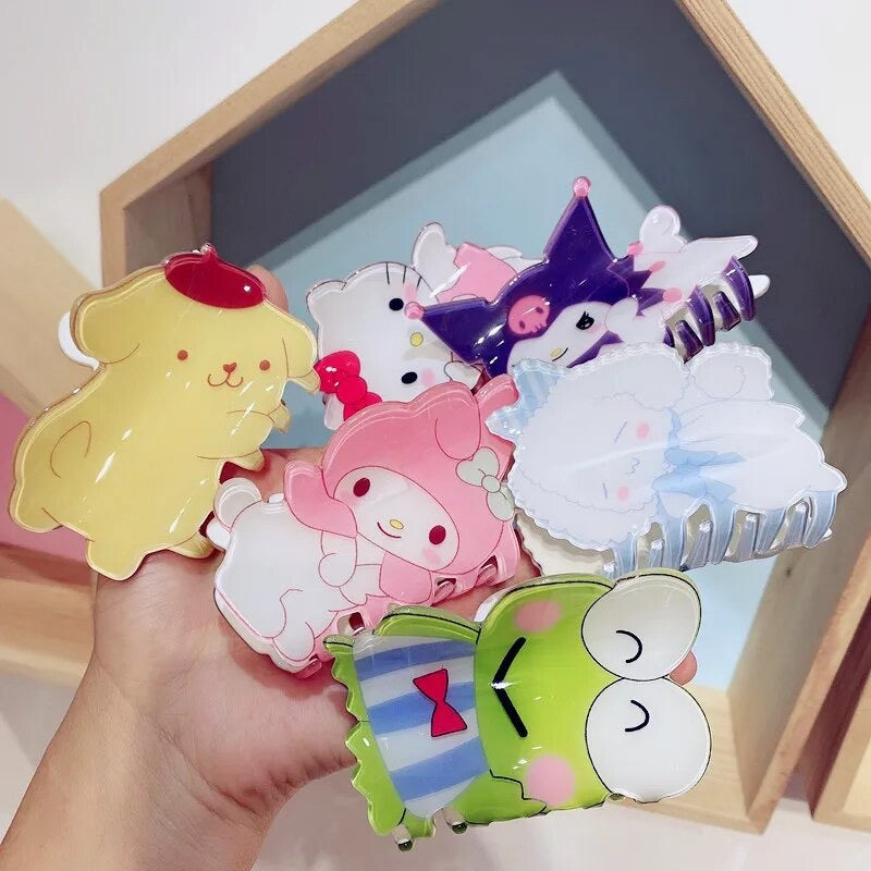 Sanrio & Friends Claw Hair Clips