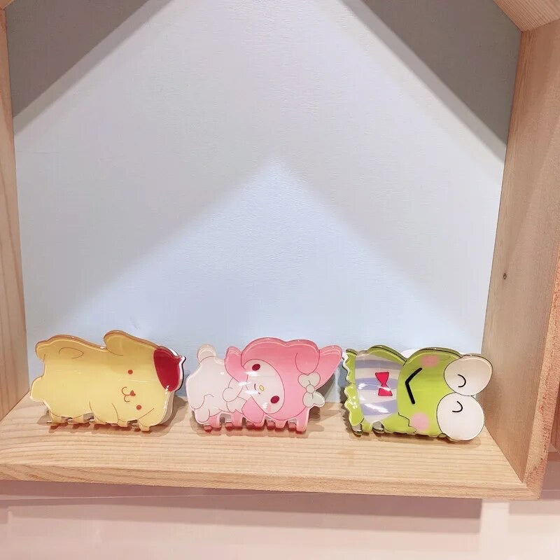 Sanrio & Friends Claw Hair Clips