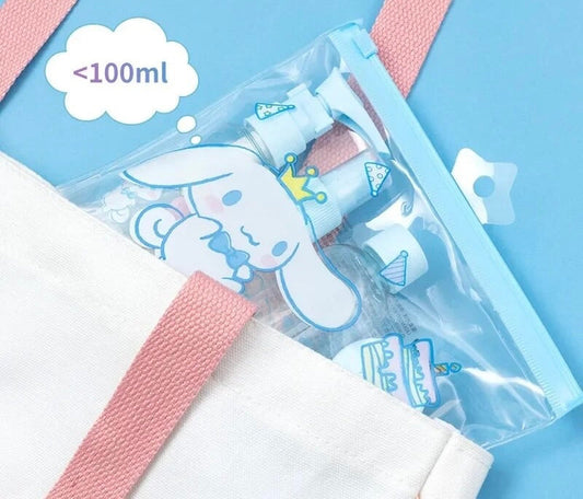 Travel Toiletry Bag Sanrio & Friends TSA Approved