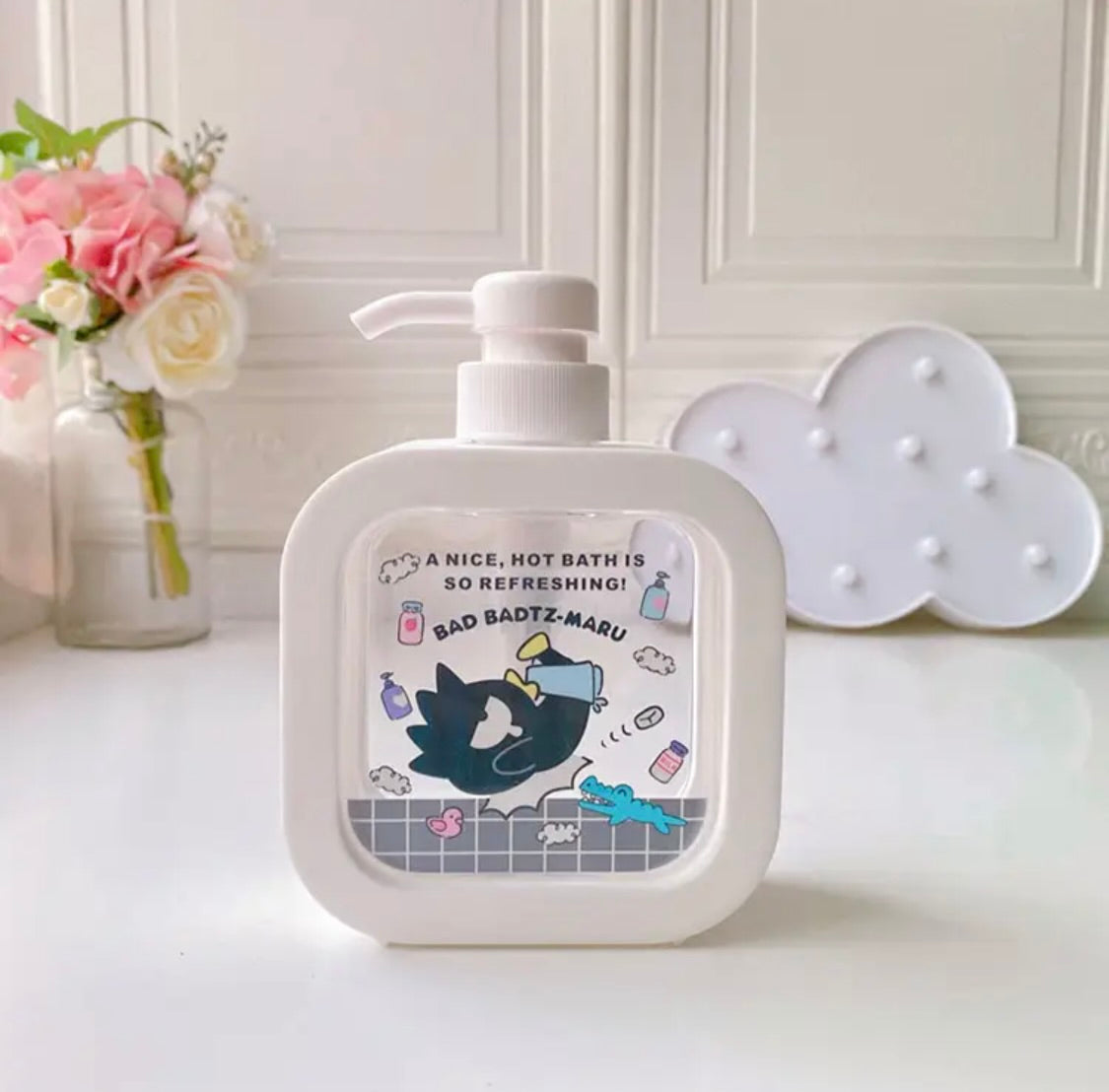 Cute Clear Soap Dispenser Sanrio & Friends