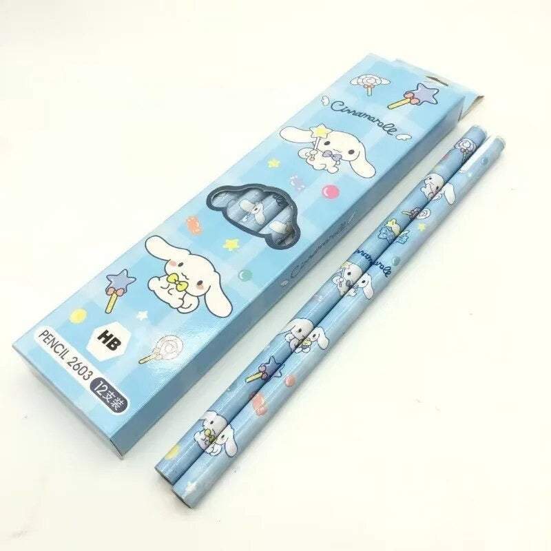 Kawaii Pencils Sanrio & Friends