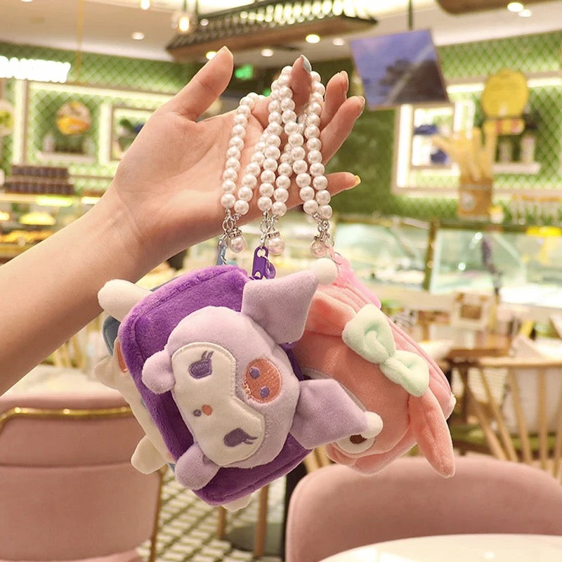 Plushy Pearls Keychain Sanrio & Friends