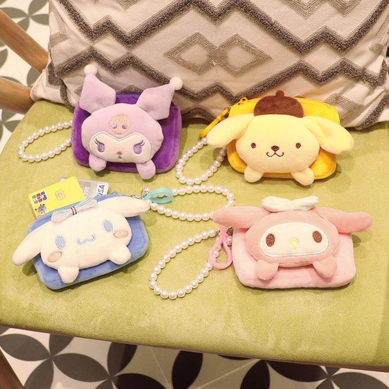 Plushy Pearls Keychain Sanrio & Friends