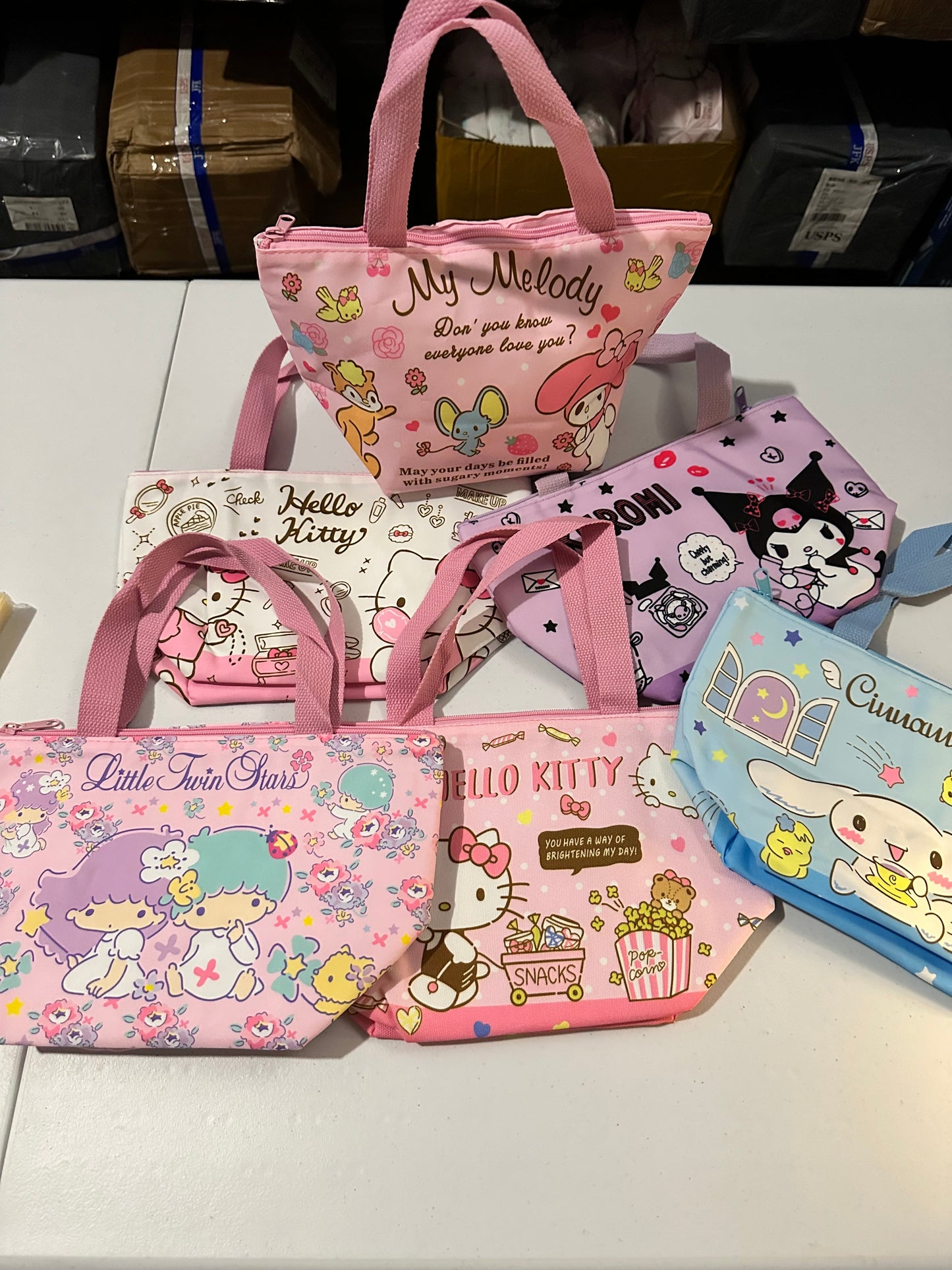 Insulated Lunch Bag Sanrio & Friends