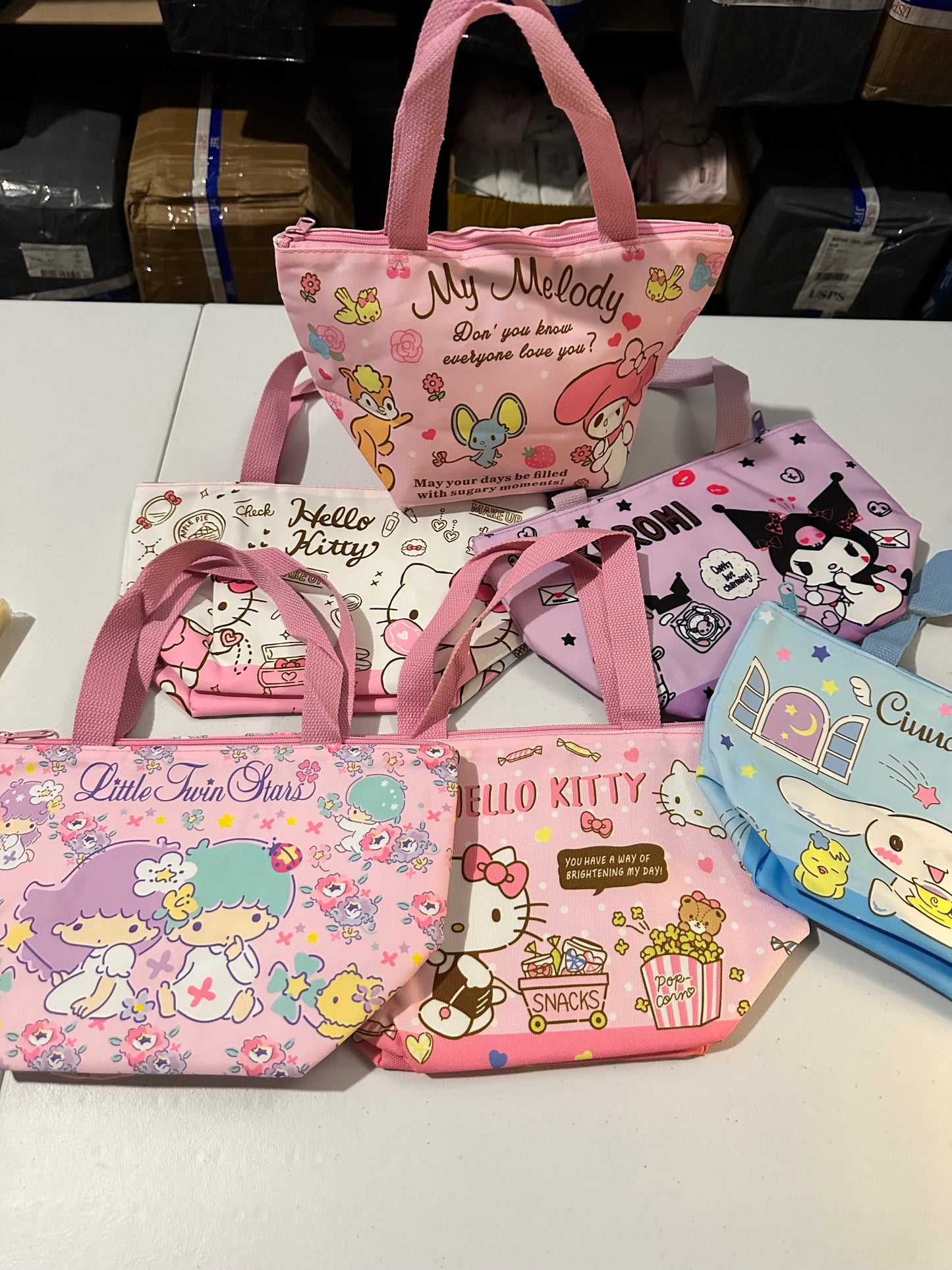 Insulated Lunch Bag Sanrio & Friends