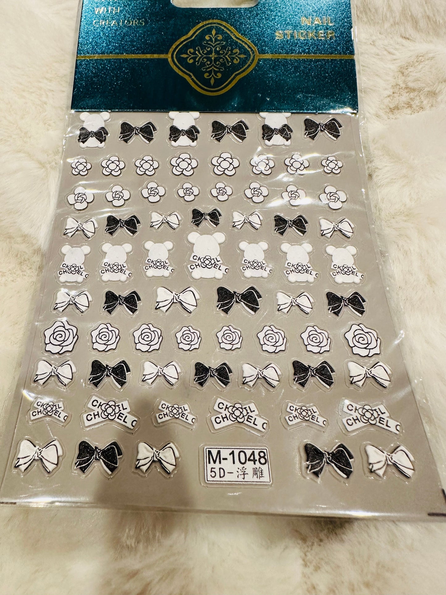 Designer Nail Decals Stickers