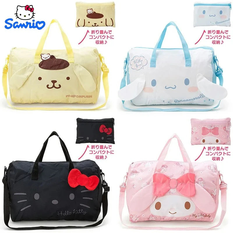 Sanrio Foldable Travel Duffle Bag