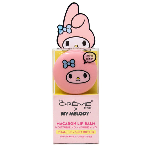 My Melody Macaron The Crème Shop Lip Balm - Strawberry Banana
