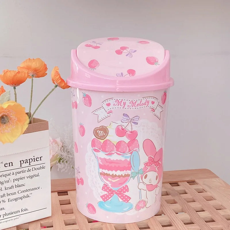 Cute Trash Bin Sanrio & Friends