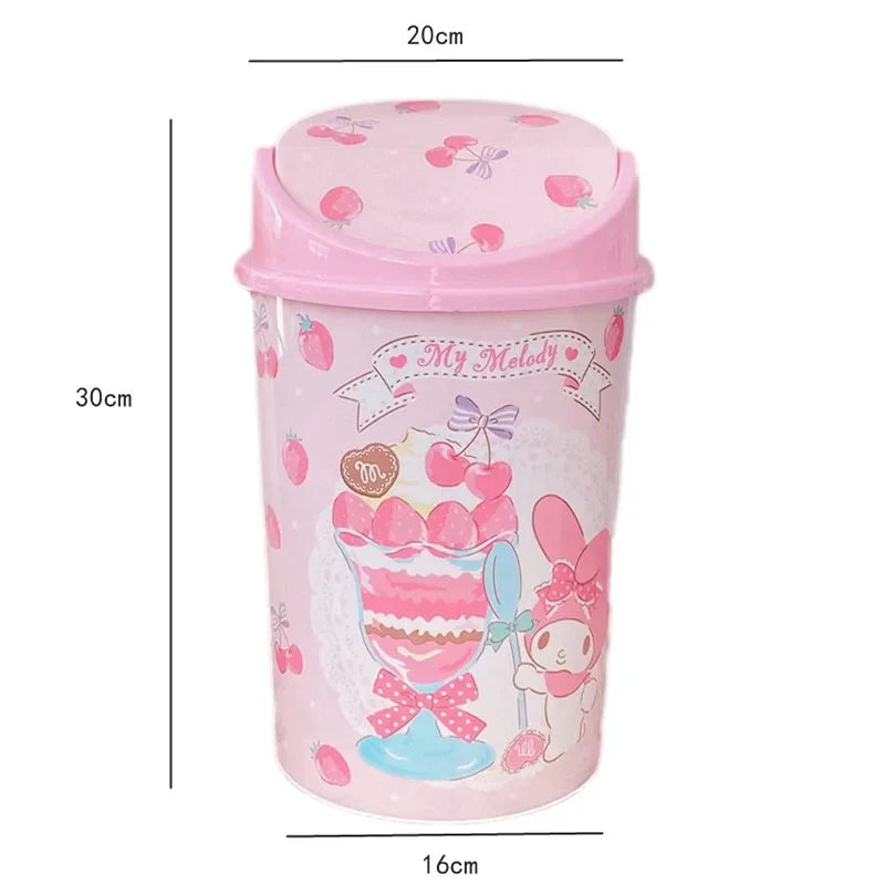 Cute Trash Bin Sanrio & Friends