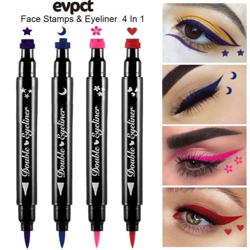 Stamp liquid Eyeliner-4 Pack Colors